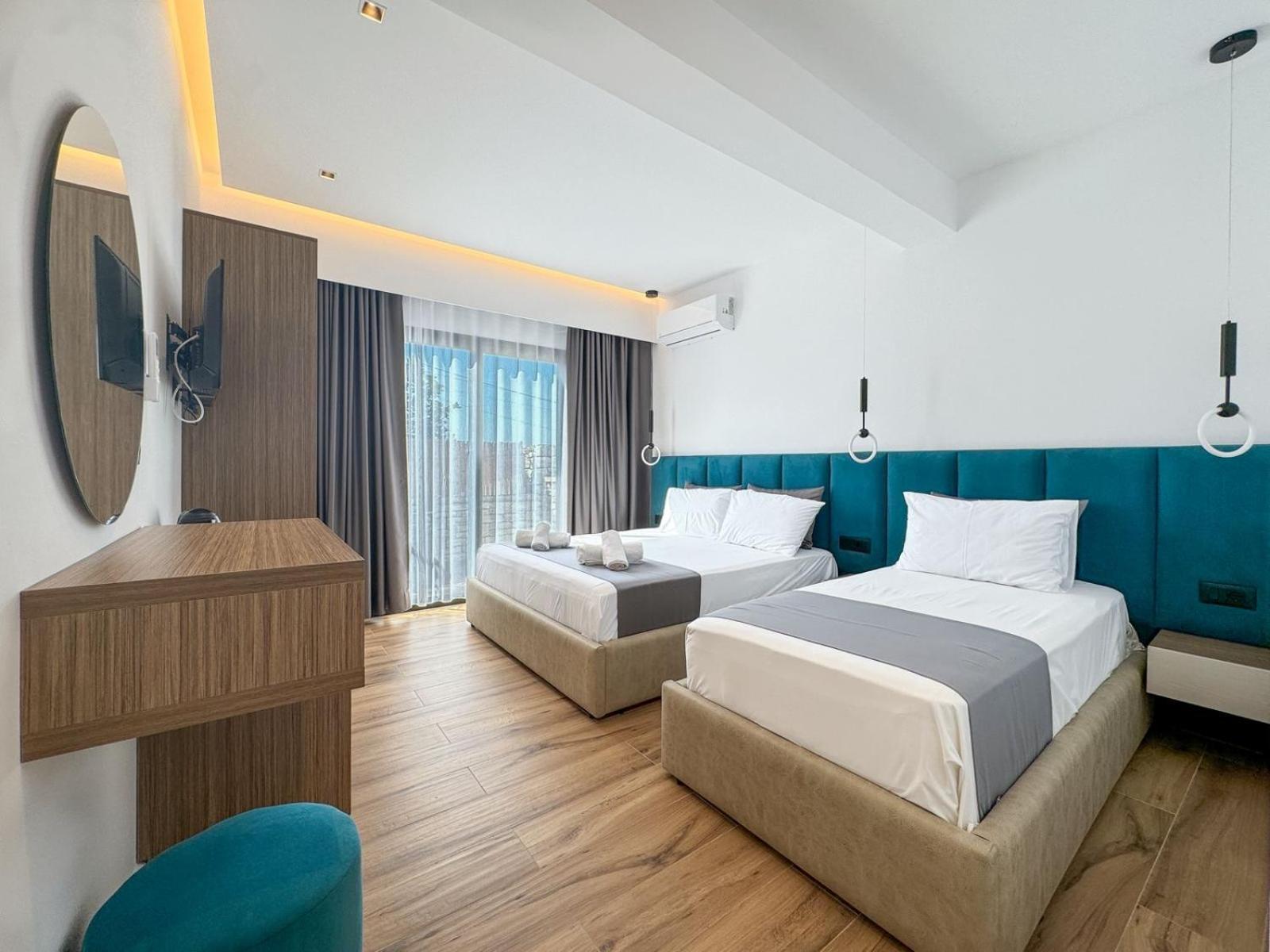 Zacaj Hotel Ksamil Esterno foto